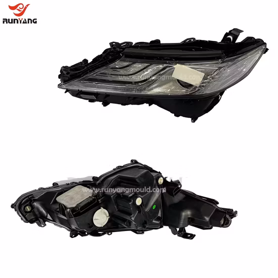 Двойной цвет автомобильного заднего фонаря пластиковая форма для литья под давлением автозапчасти пресс-форма для задней лампы